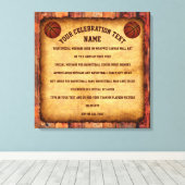 Sonderbestellung Ihre maßgeschneiderte Leinwand (Insitu (Holzboden))