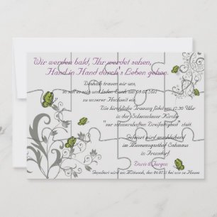 Sonderbestellung "Mock"-Puzzle Karte-12 Teile