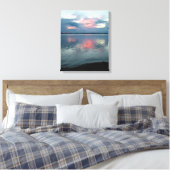 Sonderbild-Druck von Pastel Sunset Leinwanddruck (Insitu (Schlafzimmer))