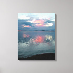 Sonderbild-Druck von Pastel Sunset Leinwanddruck