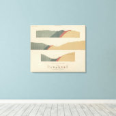 Sonderblatt für den Hunter Park Leinwanddruck (Insitu (Holzboden))