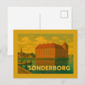 Sønderborg Dänemark Schloss Postkarte (Vorne/Hinten)