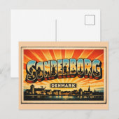 Sønderborg Dänemark Schloss Postkarte (Vorne/Hinten)