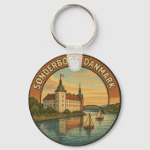 Sønderborg Dänemark Schloss Schlüsselanhänger (Rückseite)