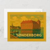 Sønderborg Denmark Castle Postkarte (Vorne/Hinten)