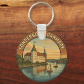 Sønderborg Denmark Castle Schlüsselanhänger (Rückseite)
