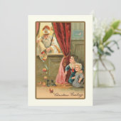 Sonderbotschaft an Child St. Nicholas von Myra Einladung (Stehend Vorderseite)