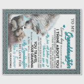 Sonderbrief an meine Großmutter von Oma Geschenkpapier (Flach)