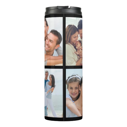 Sonderdatum | Benutzerdefiniertes Datum 4 FotoColl Thermosbecher (Rückseite)