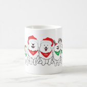 Sonderedition-Design mit Aslan, dem Samojeden Kaffeetasse (Mittel)