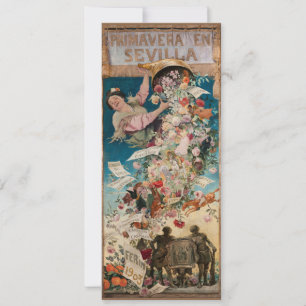 Sondereinladungen "Primavera en Sevilla" Einladung