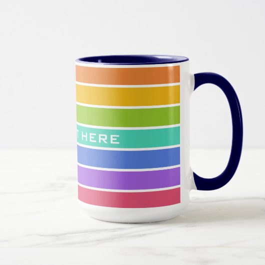 Sonderfarben für Regenbogen-Tasse Tasse (Rechts)