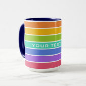 Sonderfarben für Regenbogen-Tasse Tasse (Vorderseite Links)