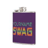 Sonderflasche mit Monogramm SWAG Flachmann (Links)