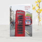 SONDERFREUND SYMBOLIC ROTES TELEFON BEIM GEBURTSTA KARTE (Gelbe Blume)