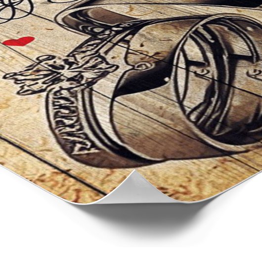 Sondergeschenk für Familien | An mein Ehemann anwe Poster (Ecke)