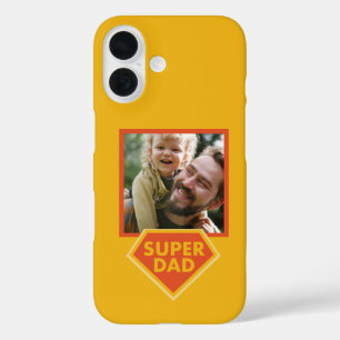 Sondergeschenk für Super-Vater-Foto iPhone 16 Hülle
