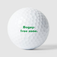 Sondergolfball für die bogey-freie Zone