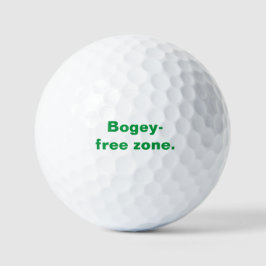 Sondergolfball für die bogey-freie Zone Golfball