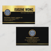 Sondergründer der Goldschicht Visitenkarte (Vorne/Hinten)