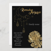 Sondergrüßen von Rmadan Feiertagskarte (Vorne/Hinten)