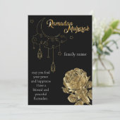 Sondergrüßen von Rmadan Feiertagskarte (Stehend Vorderseite)