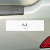 Sonderjunge mit Laufmädchen Autoaufkleber (Auf Auto)