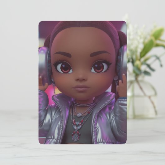 Sonderkarte für Musik Lover Einladung (Stehend Vorderseite)