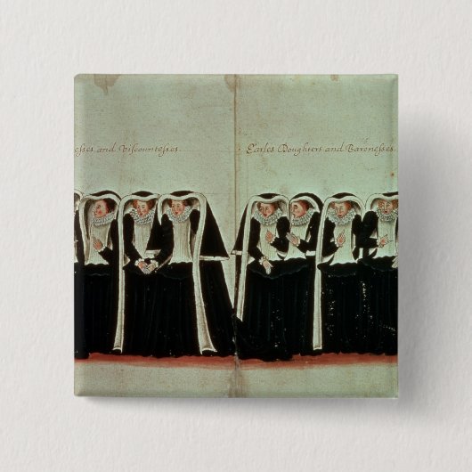 Sonderkommando des Trauerzugs Button (Vorderseite)