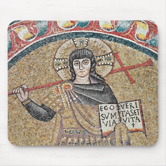Sonderkommando eines Kriegers Christus Mousepad (Vorne)
