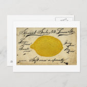 Sonderlemonen -1897 postkarte (Vorne/Hinten)