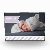 Sonderlieferanten | Baby Birth Stats & Fotoblock (Vorderseite)