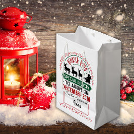 Sonderlieferung an den Nordpol Mittlere Geschenktüte