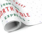 Sonderlieferung aus dem Nordpol Geschenkpapier (Rolleneckpunkt)