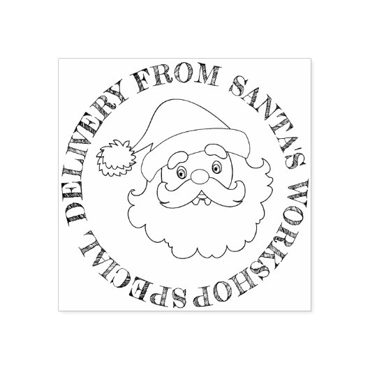Sonderlieferung aus dem Santas-Workshop Gummistempel (Prägung)