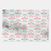 Sonderlieferung aus der Nordpol-Snowy Icy Geschenkpapier Set (Vorderseite 2)