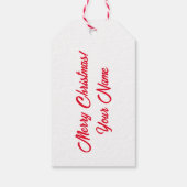 Sonderlieferung aus der Weihnachtswerkstatt Weihna Geschenkanhänger (Rückseite)