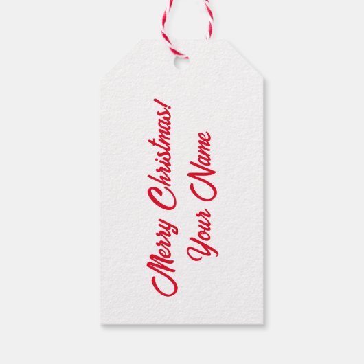 Sonderlieferung aus der Weihnachtswerkstatt Weihna Geschenkanhänger (Rückseite)