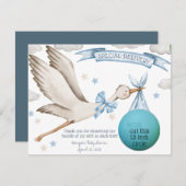 Sonderlieferung! Blue Stork EOS Lip Balm Gevor Einladung (Vorne/Hinten)