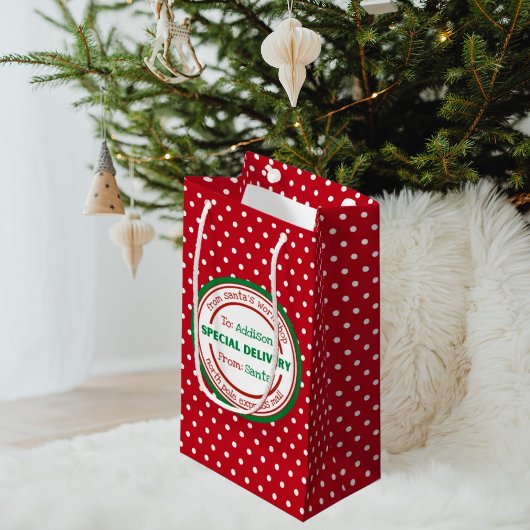 Sonderlieferung der personalisierten Geschenktasch Kleine Geschenktüte