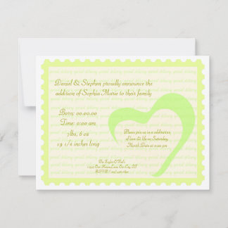 Sonderlieferung Einladung