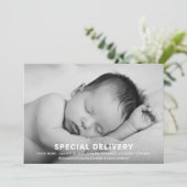 SONDERLIEFERUNG | GEBURTSANKÜNDIGUNG ANKÜNDIGUNG (Stehend Vorderseite)