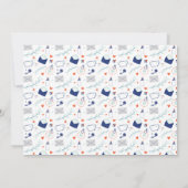 Sonderlieferung Kinderdusche per Post Einladung (Rückseite)