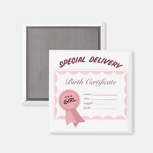 Sonderlieferung Magnet (Vorderseite/Rückseite)