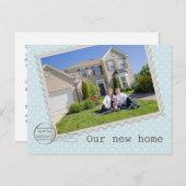 Sonderlieferung Neue Zuhause Foto Postkarte (Vorne/Hinten)