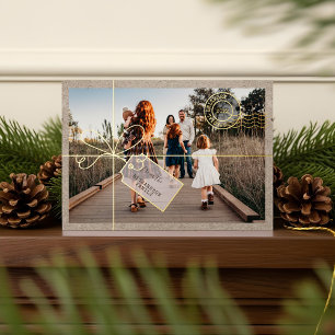 Sonderlieferung Porto Weihnachtspaket Foto Folien Feiertagskarte