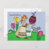 Sonderlieferung Postkarte (Vorne/Hinten)