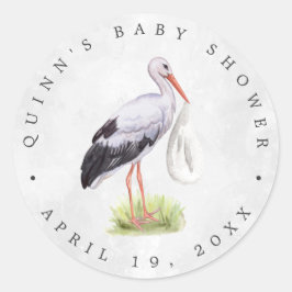 Sonderlieferung | Stork Baby Shower Fevor Sticker