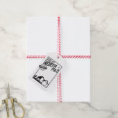 Sonderlieferung vom Geschenktag am Nordpol Geschenkanhänger (Mit Garn)