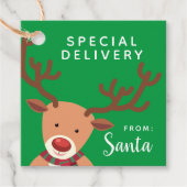 Sonderlieferung vom Santa Geschenkanhänger (Vorderseite)